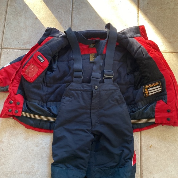NorthPeak Kids Snowsuit, Jacket and Pants Size 5 - Picture 8 of 16